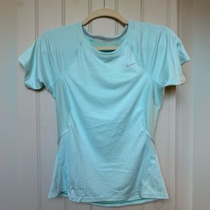 Nike Dry Fit - athletic top - xs - baby blue